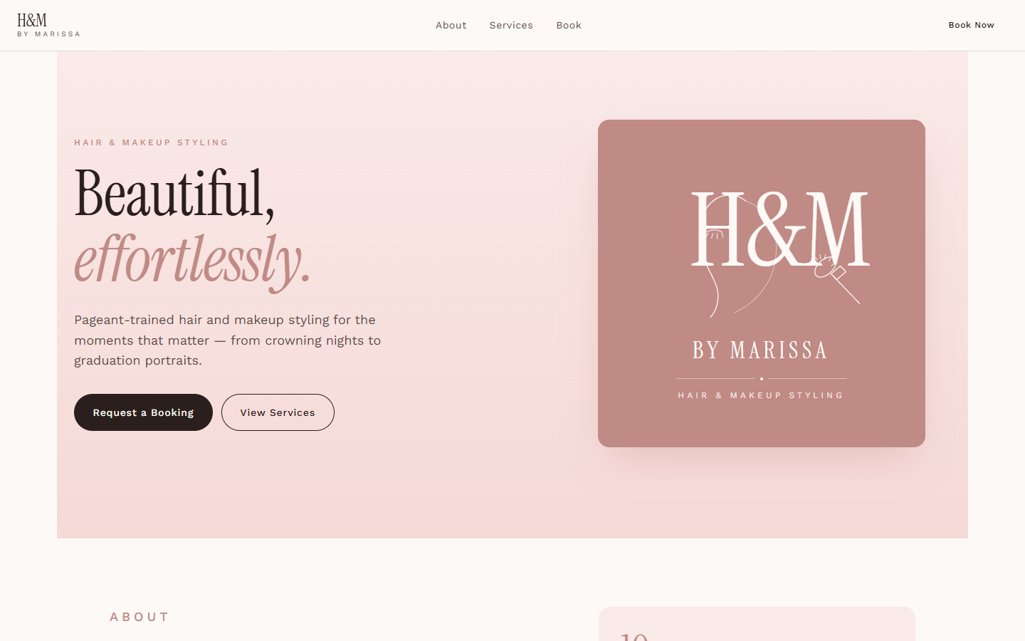 H&M by Marissa — live BrielleBook site